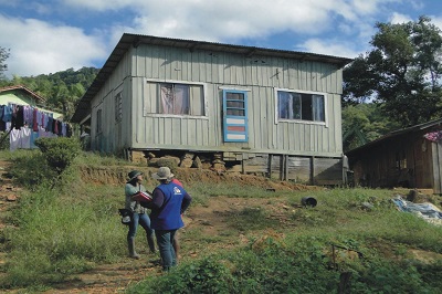 Projeto BrazilFoundation - Moradia do Morro da Boa Vista jaragua do sul